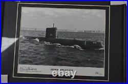 USS Nautilus Photo Signed by Eugene P. Wilkinson, VAdm U. S. N #556/1955