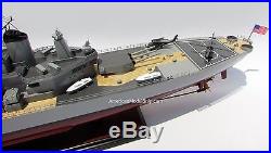 USS New Jersey BB-62 Big J Iowa-class Battleship Model 43 Handcrafted Wooden
