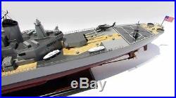 USS New Jersey (BB-62) Iowa-Class Battleship Collectible 39Handmade Wood Model