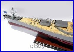 USS New Jersey (BB-62) Iowa-Class Battleship Collectible 39Handmade Wood Model
