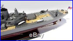 USS New Jersey (BB-62) Iowa-class battleship 39 Handmade Wooden Ship Model