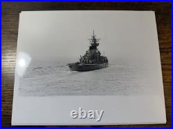USS New Jersey BB-62 Photo Lot 11x Official US Navy 1982 Long Beach
