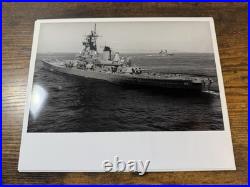 USS New Jersey BB-62 Photo Lot 11x Official US Navy 1982 Long Beach