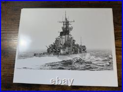 USS New Jersey BB-62 Photo Lot 11x Official US Navy 1982 Long Beach
