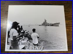 USS New Jersey BB-62 Photo Lot 11x Official US Navy 1982 Long Beach