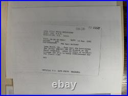 USS New Jersey BB-62 Photo Lot 11x Official US Navy 1982 Long Beach
