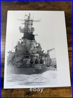 USS New Jersey BB-62 Photo Lot 9x Official US Navy 1982 Long Beach