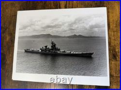 USS New Jersey BB-62 Photo Lot 9x Official US Navy 1982 Long Beach