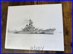 USS New Jersey BB-62 Photo Lot 9x Official US Navy 1982 Long Beach