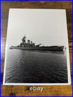 USS New Jersey BB-62 Photo Lot 9x Official US Navy 1982 Long Beach