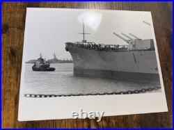 USS New Jersey BB-62 Photo Lot 9x Official US Navy 1982 Long Beach