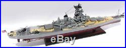 USS New Jersey Iowa-Class Battleship Assembled 39 Built Wooden Model War Ship