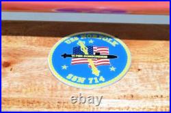 USS Norfolk (SSN-714) FLT I Submarine Model, Navy, Scale Model, Mahogany, 20 inch, LA