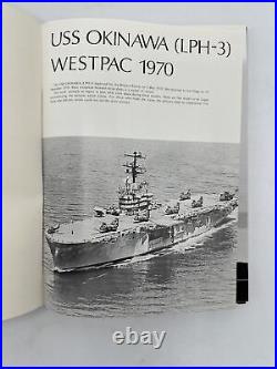 USS Okinawa LPH-3 1970 WESTPAC Cruisebook Yearbook HM-16 1 May 10 December
