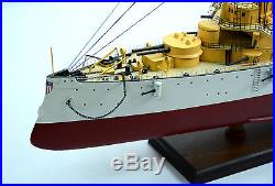 USS Olympia C-6 Protected Cruiser 36- Handmade Wooden Warship Model