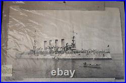 USS PENNSYLVANIA BATTLESHIP U. S. NAVY 1946 11x14 PHOTO PRINT