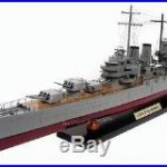 USS Phoenix 40 CL- 46 Brooklyn class Cruiser Handcrafted Wooden Warship Model