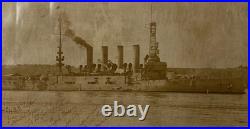 USS Pittsburgh WWI Signed Photograph Admiral William B. Caperton New York