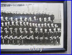 USS Platte AO-24 long 36 photo of crew 1947