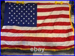 USS Point Defiance LSD-31 US Navy Collection Cruise Book & Flags LOT