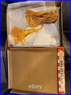 USS Point Defiance LSD-31 US Navy Collection Cruise Book & Flags LOT