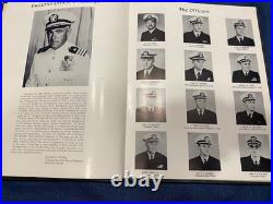 USS Point Defiance LSD-31 US Navy Collection Cruise Book & Flags LOT