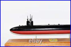 USS Pollack SSN-603 Submarine Model, US Navy, Scale Model, Mahogany, Permit Class USS Pollack SSN-603 Submarine Model, US Navy, Scale Model, Mahogany, Permit Class