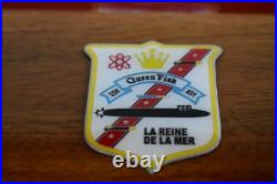 USS Queenfish SSN-651 Submarine Model, US Navy, Scale Model, Mahogany, Sturgeon