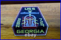 USS Rhode Island SSBN-740 Submarine Model, Navy, Scale Model, Mahogany, 20 inch, Ohio