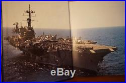 USS SARATOGA CV-60 Cruisebook of their 1984 Mediterranean Tour