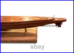 USS Salmon SS-573 Sailfish class 22 Handmade Mahogany Submarine Model