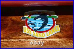 USS Sandlance SSN-660 Submarine Model, US Navy, Scale Model, Mahogany, Sturgeon