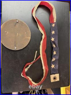 USS Saufley Commissioning Pennant U. S. Navy Destroyer WWII + Metal Plaque