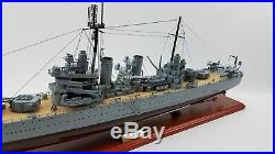 USS Savannah (CL-42) Battle Ship Model Scale 1180