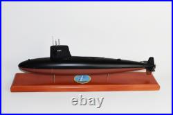 USS Sculpin (SSN-590) Submarine Model, Navy, 20 Scale Model, Mahogany, Skipjack