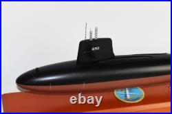 USS Sculpin (SSN-590) Submarine Model, Navy, 20 Scale Model, Mahogany, Skipjack