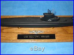 USS Sea Owl SS-405 Built Submarine Model 1178 Scale