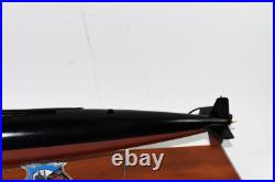USS Snook (SSN-592) Submarine Model, Navy, 20 Scale Model, Mahogany, Skipjack