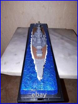 USS South Dakota (BB-57) ship model diorama