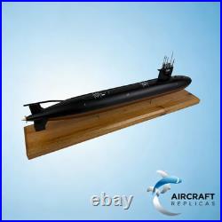 USS Spadefish (SSN-668) Submarine Wood Model, Sturgeon-Class BIG