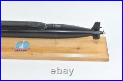 USS Stonewall Jackson SSBN-634 Submarine Model, Navy, Scale Model, Mahogany, 20