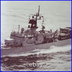 USS Talbot Official U. S. Navy Photograph 8x10 On 13x15 Frame Fliavcenl Starboard