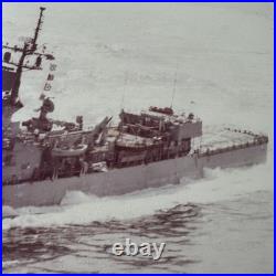 USS Talbot Official U. S. Navy Photograph 8x10 On 13x15 Frame Fliavcenl Starboard
