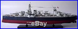 USS Texas BB-35 New York Class Battleship 36 Handcrafted Wooden Ship Model