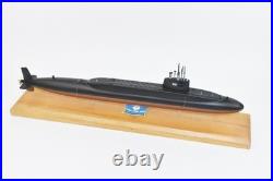USS Thomas A. Edison SSBN-610 Submarine Model, Navy, Scale Model, Mahogany, 20