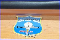USS Thomas A. Edison SSBN-610 Submarine Model, Navy, Scale Model, Mahogany, 20