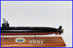 USS Toledo SSN-769 Submarine, Navy, Scale Model, Mahogany, 20 inch, LA Class