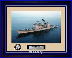 USS VICKSBURG CG-69 Framed Navy Ship Photo 161CG69