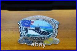 USS Vermont (SSN-792) Submarine Model, US Navy, 20, Mahogany, Virginia Class Block