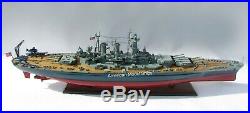 USS WASHINGTON (BB-56) Battleship Model 39 Handcrafted Wooden Model NEW